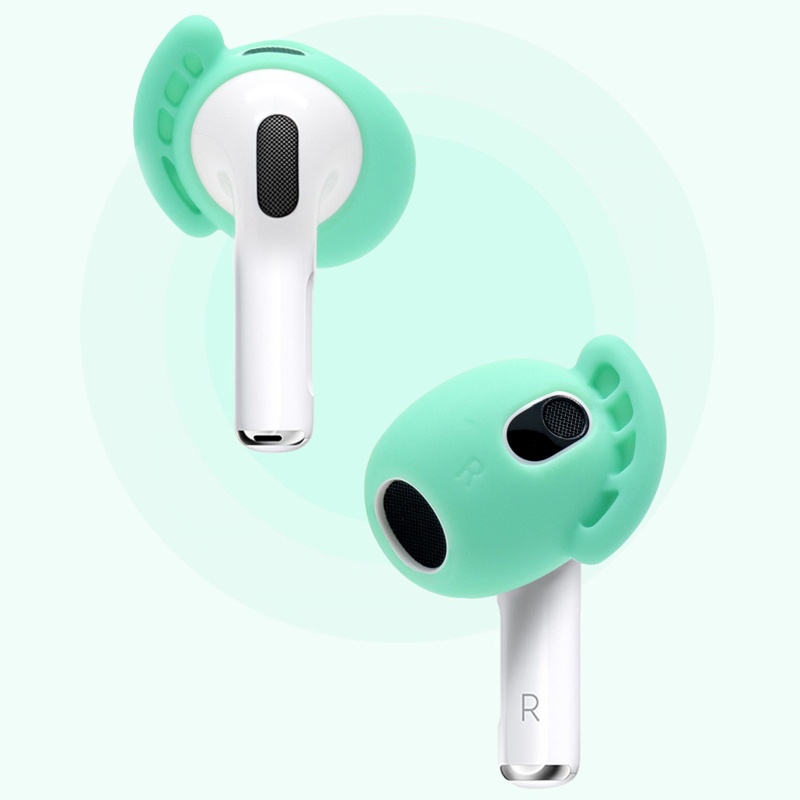 Nút Bọc Tai Nghe 3 Lỗ Bằng Silicone Chống Trượt