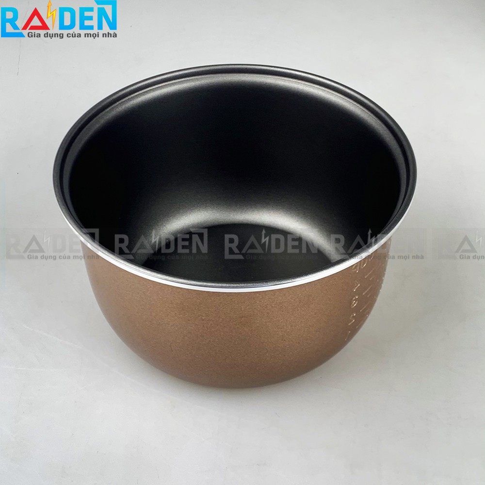 Nồi cơm điện mini 0.8L Fujika FJ-NC0608 có xửng hấp thích hợp cho sinh viên, gia đình 2 người | BigBuy360 - bigbuy360.vn