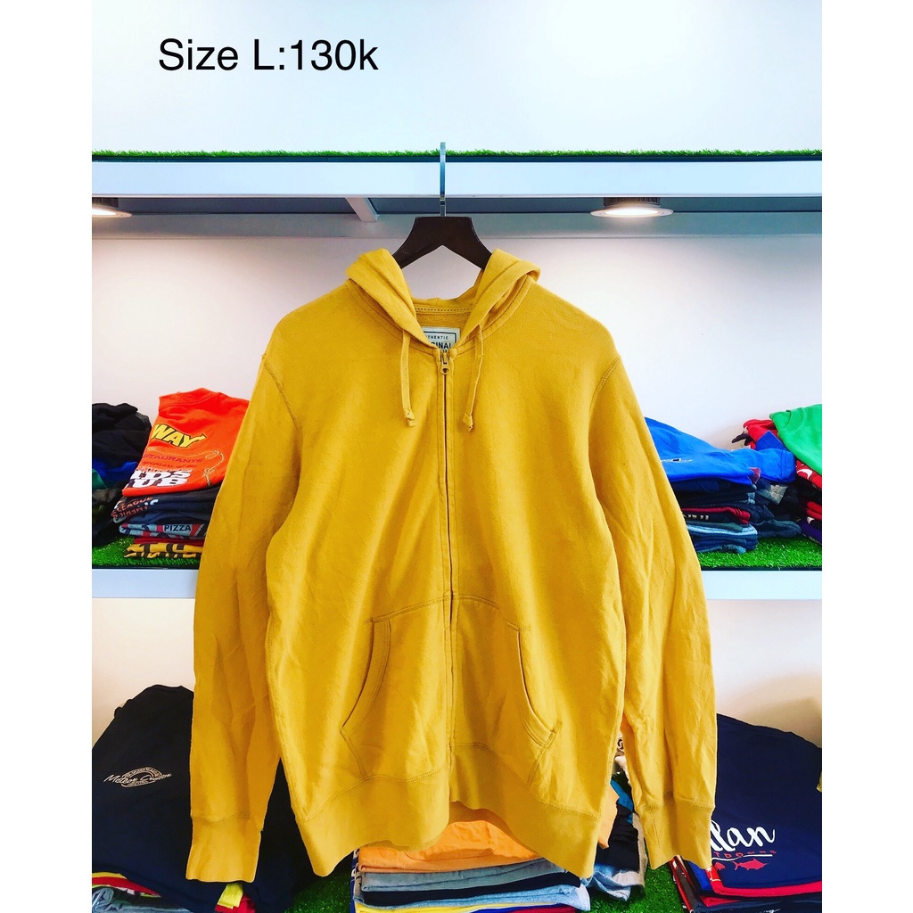 Áo khoác thun 2hand size L