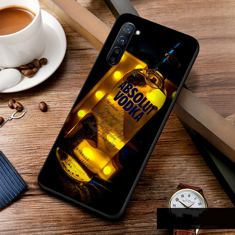 Ốp Điện Thoại Silicon Mềm Hình Logo Vodka Xb1 Cho Realme X7 Narzo 20 Pro C2 C3 C11 C12 C15 C17