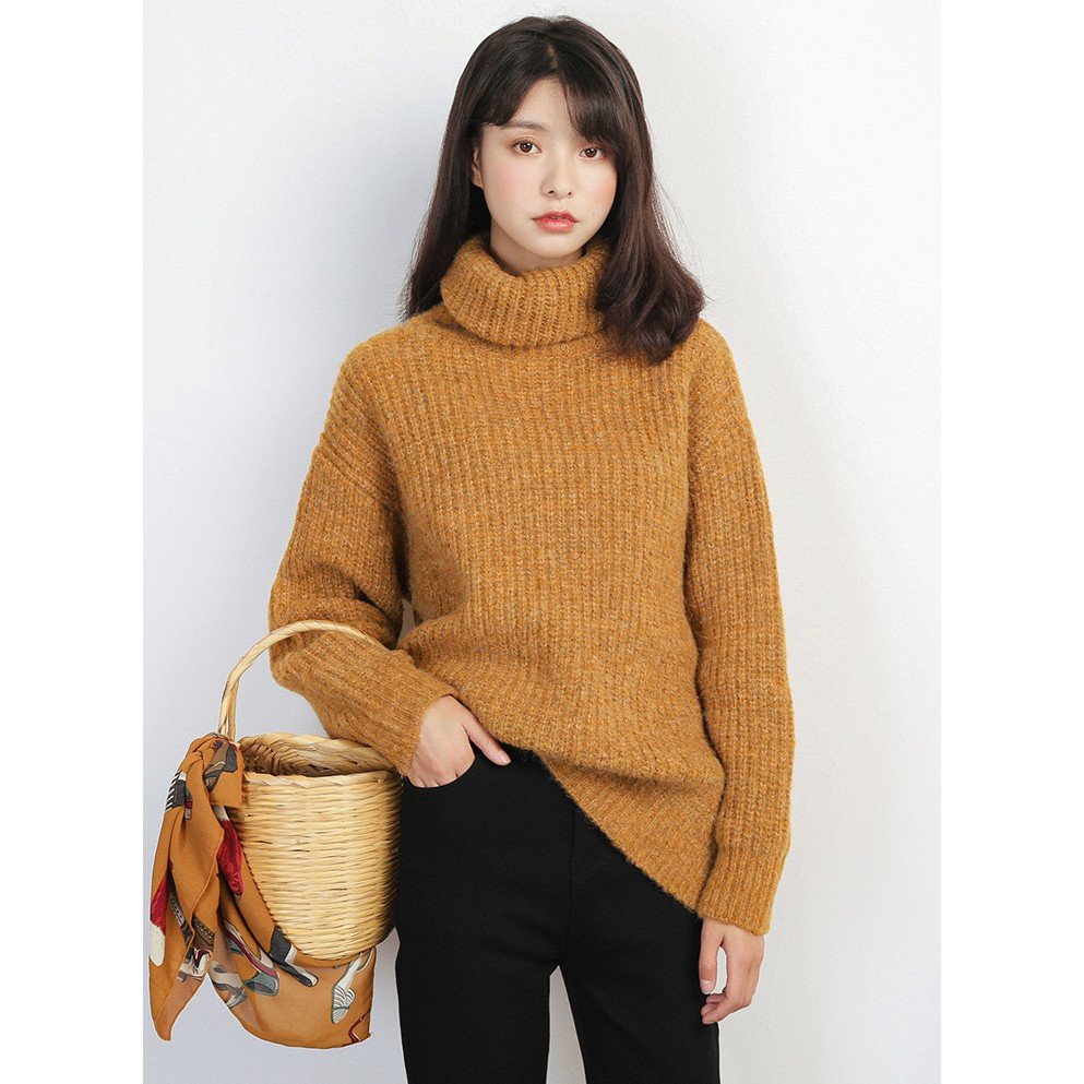 Áo Len Đan EAL Cổ Cao Mã M730
