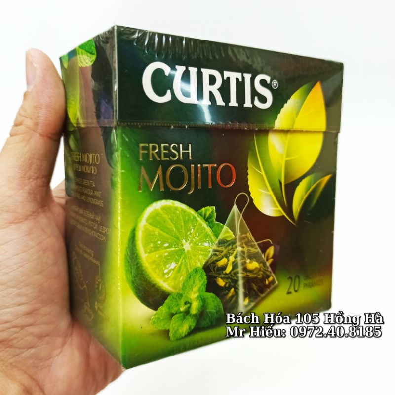 Trà Curtis Nga hộp giấy các vị