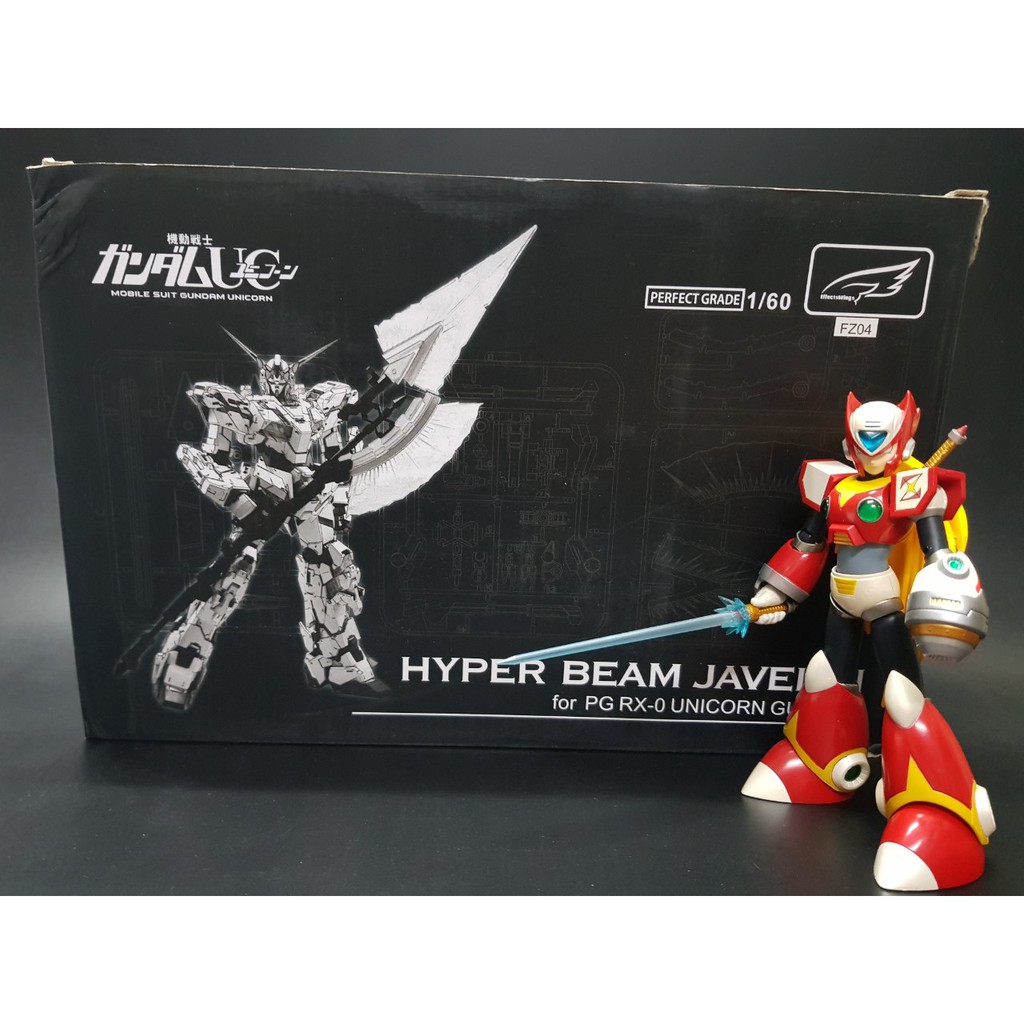 Phụ kiện mô hình nhựa PG 1/60 HYPER BEAM JAVELIN x2 Tomahawk giáo cho gundam Unicorn Banshee Phenex