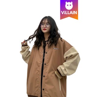 Áo Khoác Dù Bomber Bóng Chày Wasnotp Nam Nữ Unisex - Villain