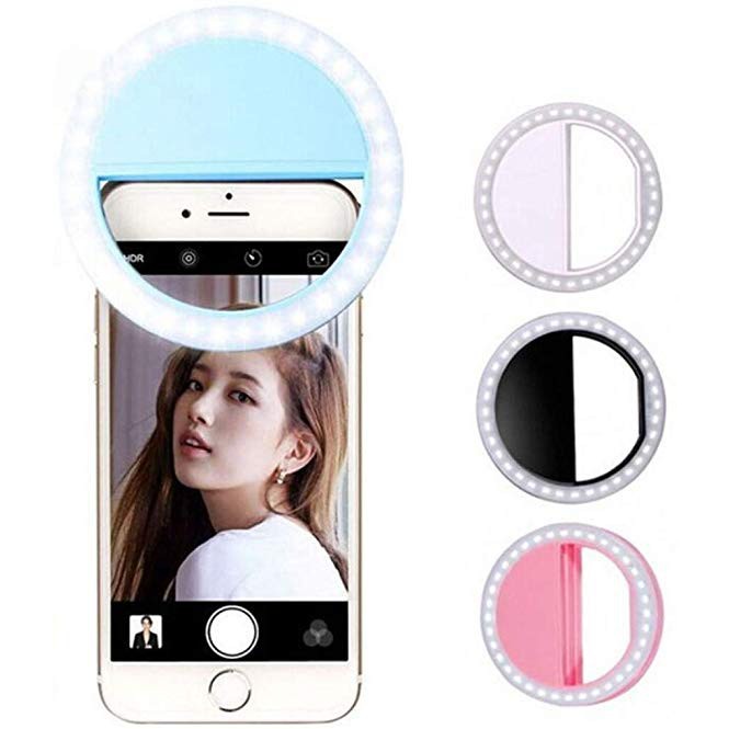Selfie Ring Fill Light Smart 3 model 36pcs LED Camera phone Rechargeable Phone Light