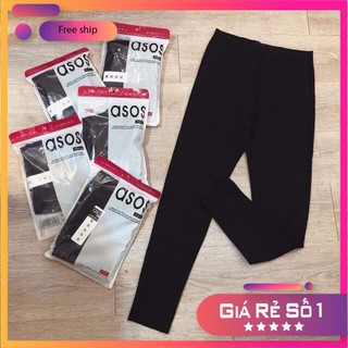 Quần Legging nâng mông 🌸 FREESHIP🌸 Quần Legging nâng mông asos túi zip cotton