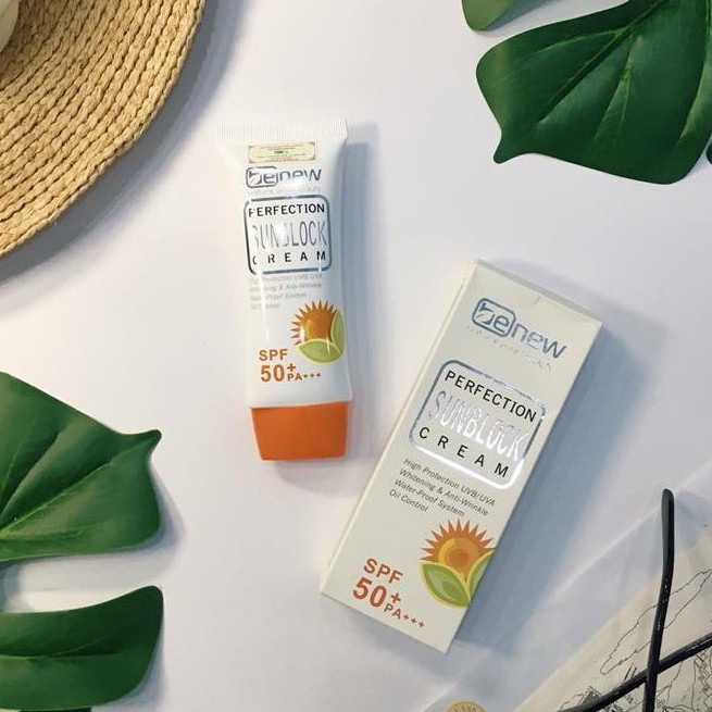 Kem Chống Nắng Hàn Quốc BENEW Trắng Da, Kiềm Dầu, Nâng Tone, Không Nhờn Dính SUN BLOCK CREAM SPF 50 PA +++ 50m