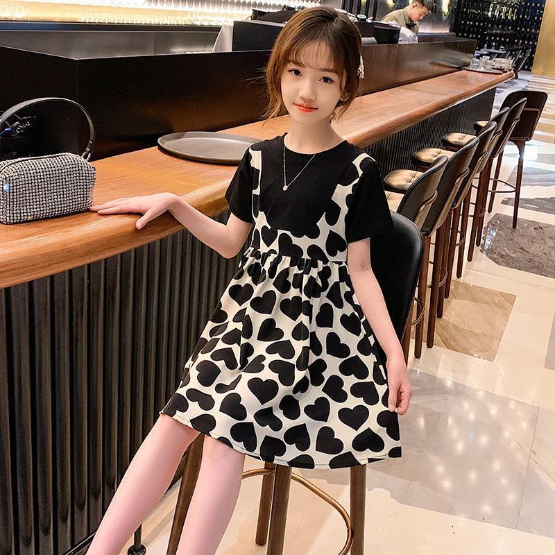 Thời trang trẻ em Thời trang chất lượng cao của Hàn Quốc cho trẻ em gái quần áo bình thường 1 đến 2 đến 3 đến 4 đến 5 đến 6 đến 7 đến 8 đến 9 đến 10 đến 11 đến 12 đến 13 tuổi Sinh nhật tutu Princess 2021 Váy cho thiếu niên nữ # BND-816