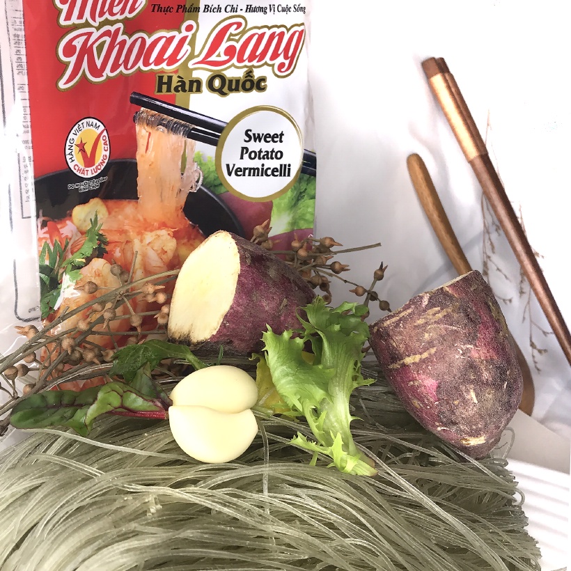 Miến khoai lang Bích Chi (200g) - Dai ngon và giàu tinh bột tốt