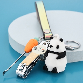 Móc chìa khóa hình dụng cụ làm móng độc đáo