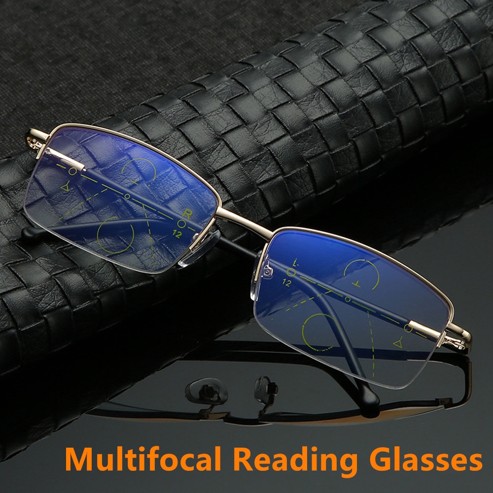 Kính đọc sách gọng kim loại cao cấp thời trang cho nam và nữ