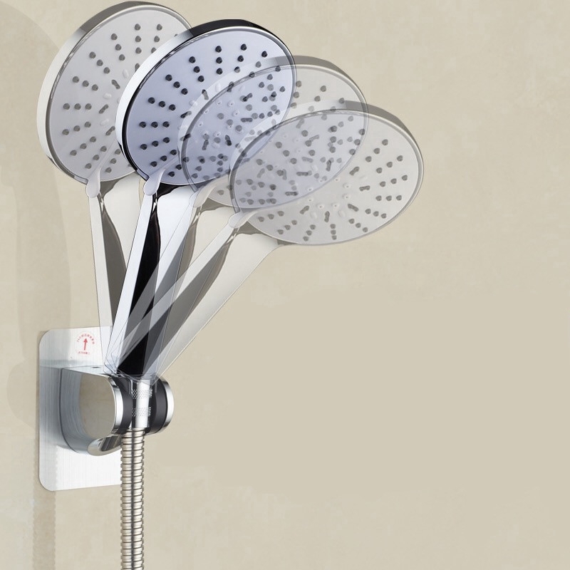 Giá Đỡ Đầu Vòi Hoa Sen Gắn Tường Nhà Tắm Bằng Chrome