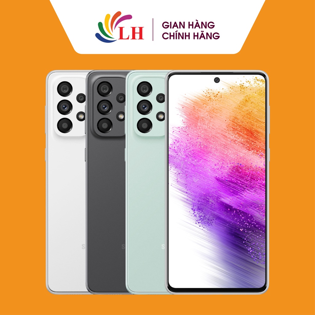 Điện thoại Samsung Galaxy A73 5G (8GB/128GB) - Hàng chính hãng - Màn hình rộng rãi, hiển thị Full HD+