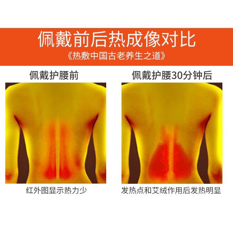 Đai lưng bụng Ngải cứu - Túi chườm nóng bằng điện dành cho vùng lưng bụng