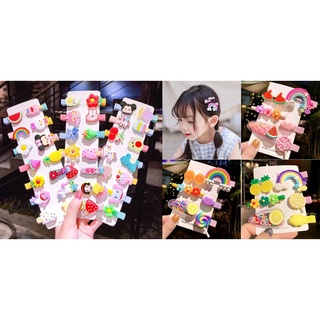 Combo 10 kẹp tóc cho bé gái