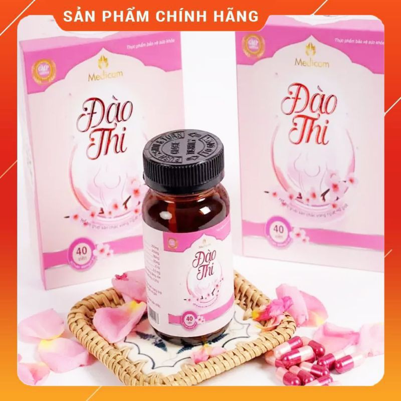 [Combo 1 hộp] Đào Thi viên uống nở ngực