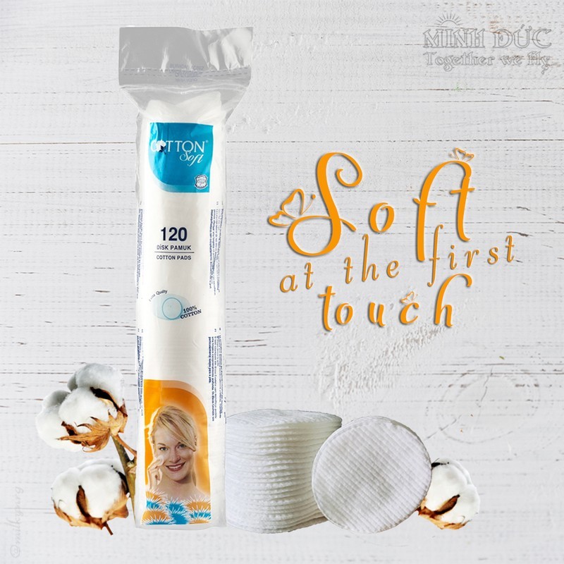 Bông Tẩy Trang Cotton Soft 234 Miếng