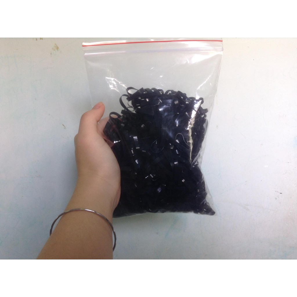 Thun nhựa buộc tóc loại 100gr