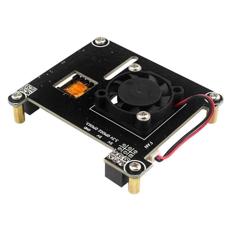 Bộ HiểN Thị OLED Hat Cho Raspberry Pi Power Over Gigabit Ethernet Hat / Pi 4B