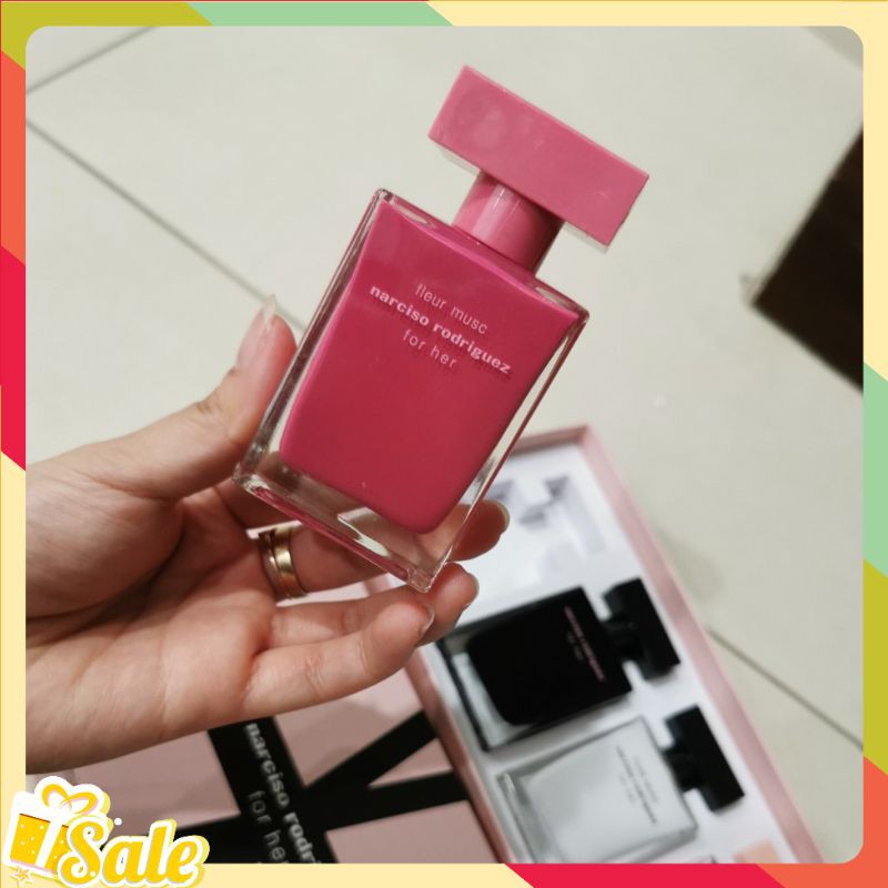 Set 4 chai Nước Hoa Narciso Rodriguez 30ml/1 chai Cực Thơm Lưu Hương 12h Kèm Hộp Sang Trọng, Set Nước Hoa Narciso