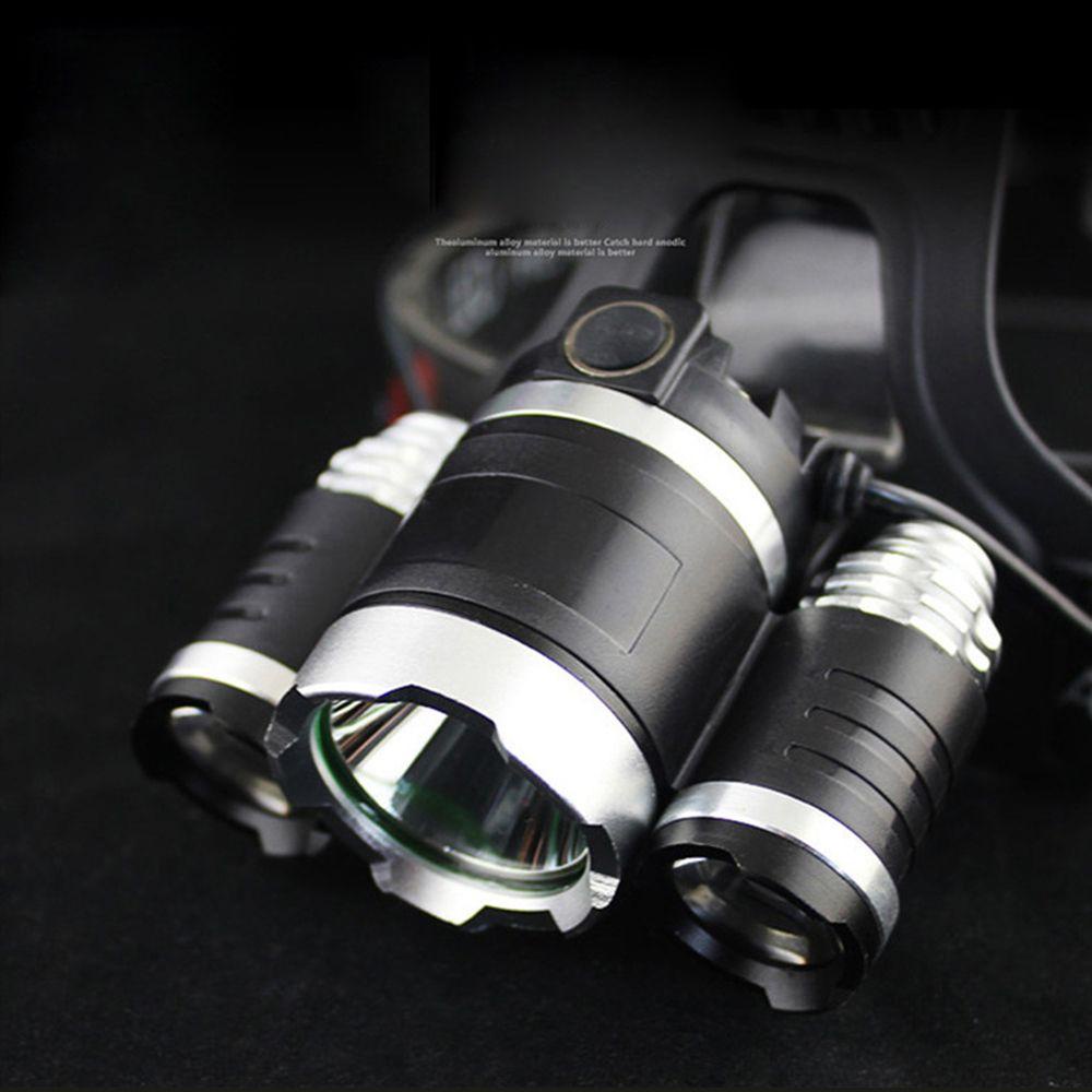 Đèn Pin Đội Đầu Chuyên Dụng Cho Đi Cắm Trại / Leo Núi T6