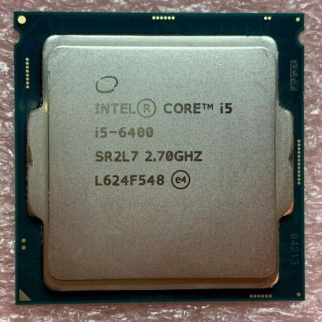 Cpu i5 6400 up to 3.30hgz