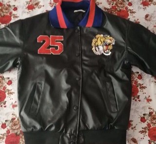 [ORDER] Áo khoác bomber da thêu TIGER