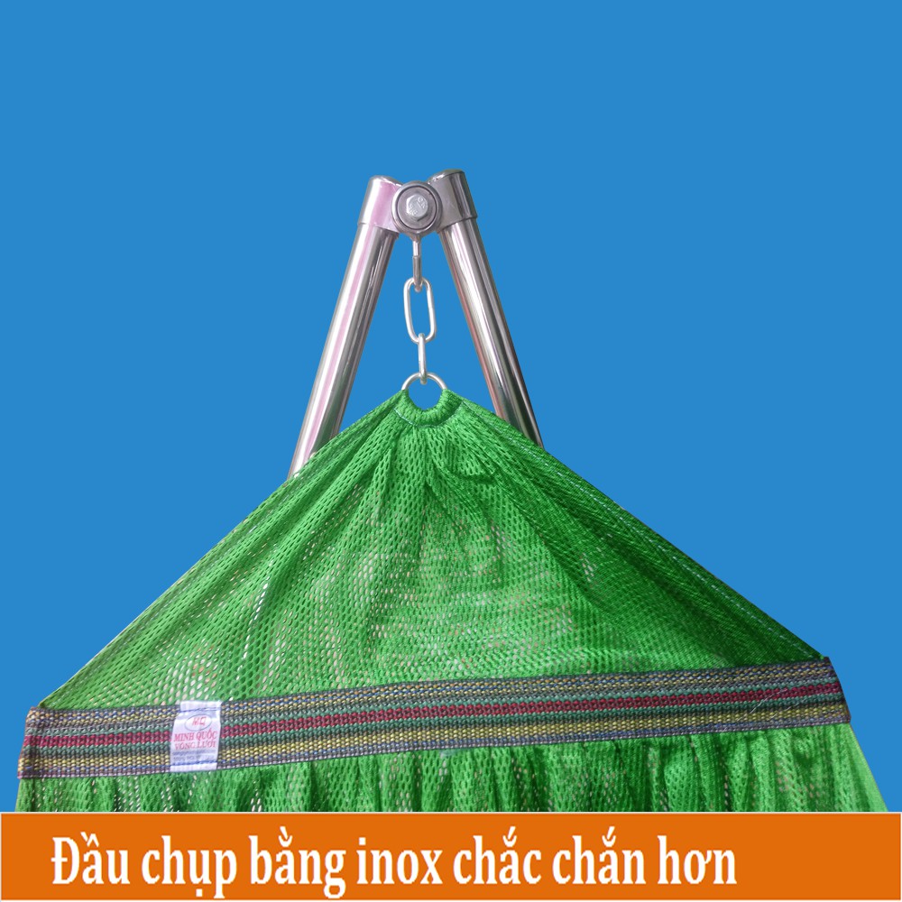 Bộ Võng Xếp Thế Hệ Mới 2 Minh Quốc | INOX Phi 32 - CHỊU LỰC 300KG | BigBuy360 - bigbuy360.vn