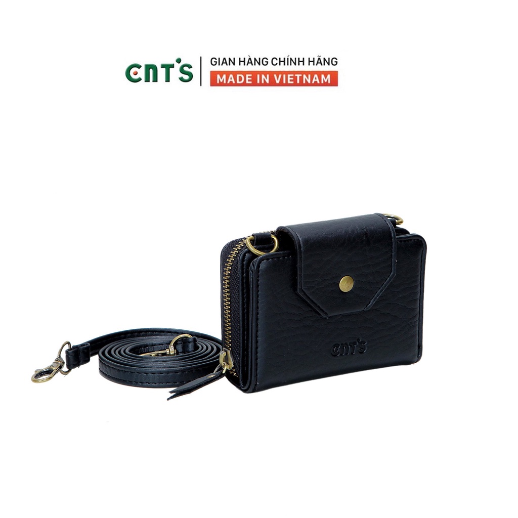 Ví nữ cầm tay VN24 có dây đeo tiện lợi