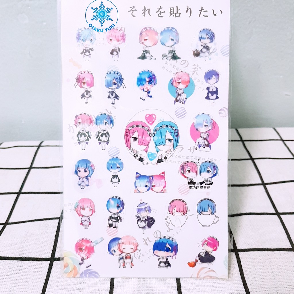 Sticker Rem&amp;Ram