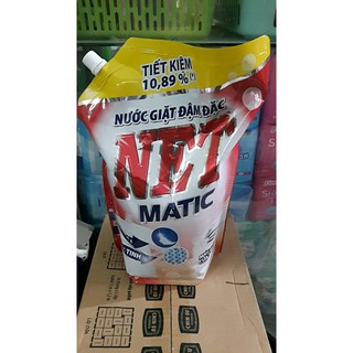 (MẪU Mới) Túi NƯớc Giặt NET 2,4kg Hương Nước Hoa