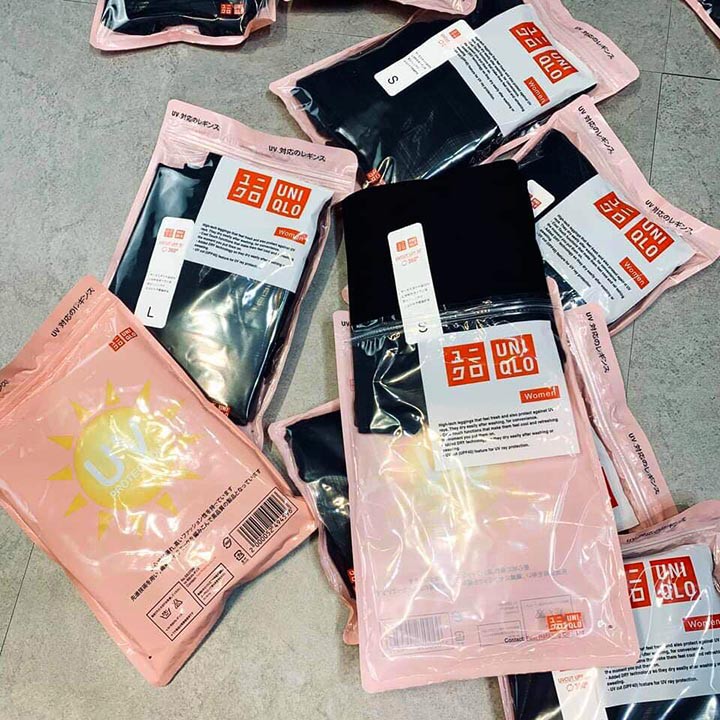 Quần Legging Nữ FREESHIP Quần Legging Uni Mẫu Mới 2021 (kèm túi zip) Chất Thun Mềm Mịn Co Dãn 4 Chiều