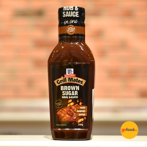 Sốt Ướp Thịt Nướng BBQ GRILL MATES 500 gr