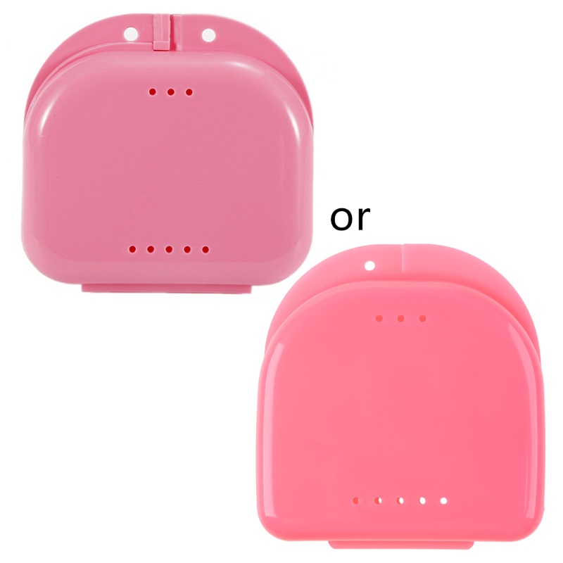 Hộp Đựng Răng Giả Có Lỗ Thông Gió Tiện Dụng