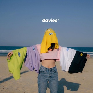 Sale Áo croptop ngắn tay cổ tròn dưới 65kg - davies chuẩn