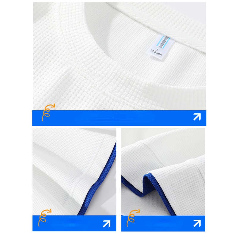 waffle đồ bộ nam Set Áo Thun Ngắn Tay + Quần Short Thể Thao Thời Trang Nam quần ngắn bộ set bộ bigsize