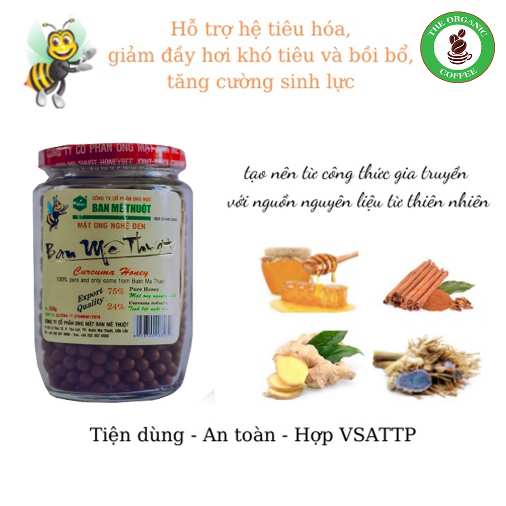 Mật Ong Nghệ Đen Ban Mê Thuột 250g
