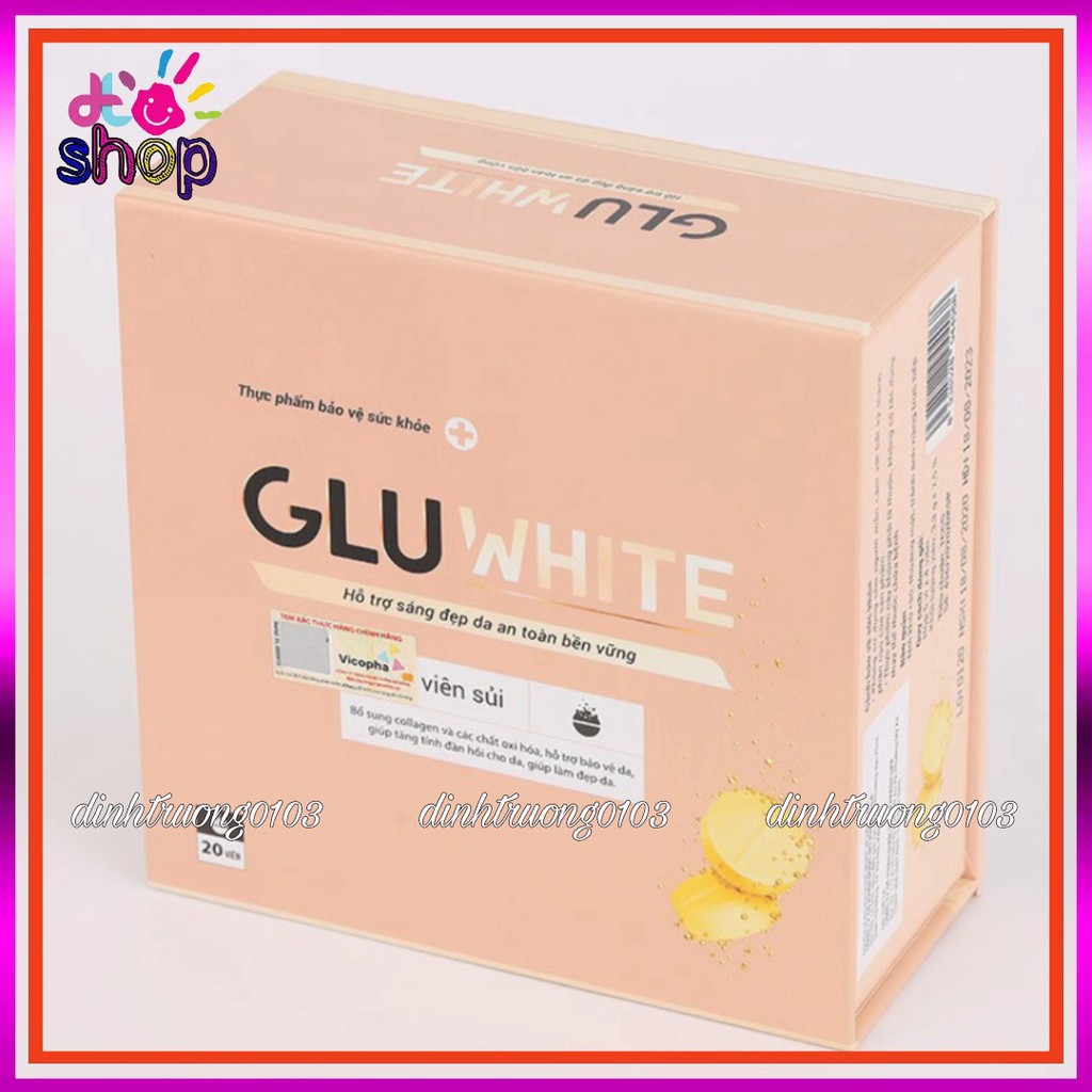 Sủi Trắng Da Gluwhite - Hỗ Trợ Làm Đẹp Da, Giảm Thâm, Mờ Nám, Bảo Vệ Da | WebRaoVat - webraovat.net.vn