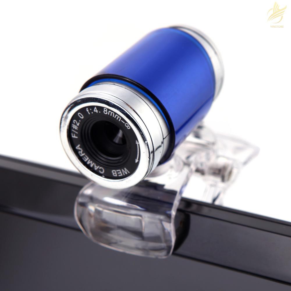 Webcam USB 2.0 12 Megapixel HD Xoay 360 Độ Kèm Kẹp Cho Máy Tính | BigBuy360 - bigbuy360.vn