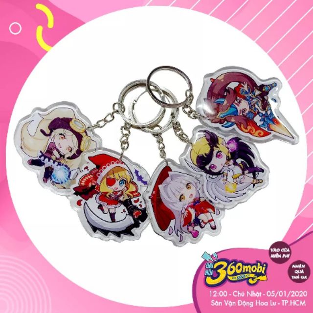 Móc khoá game Mobile Legends Bang Bang Đại hội 360 Mobi