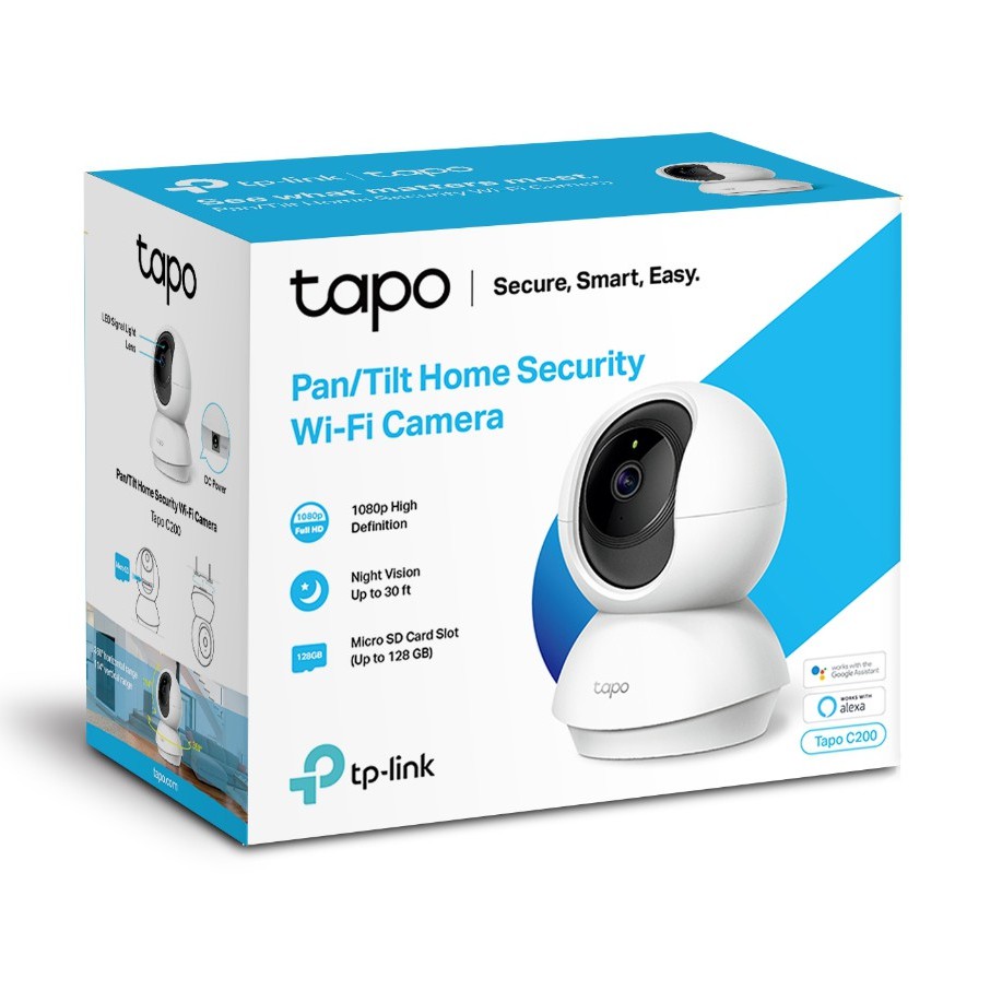 [Hỏa Tốc - HCM] Camera Wifi TP-link Tapo C200 Camera 360 1080p | Hàng Chính Hãng | Bảo Hành 24TH | Mimax Store