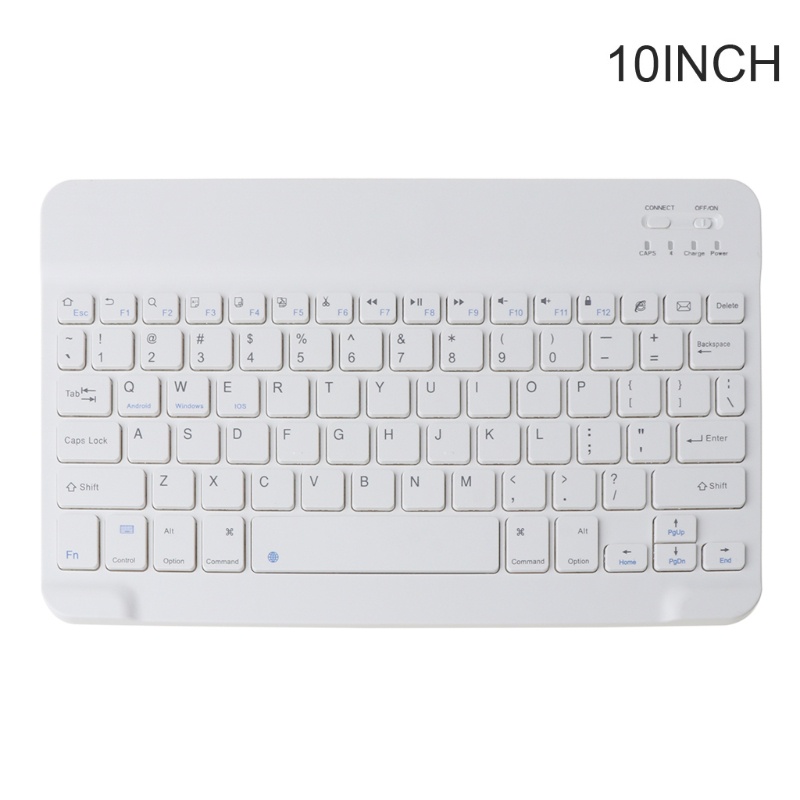 Bàn phím bluetooth không dây 7/9/10 Inches có thể sạc lại tiện dụng