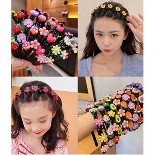 Xược tóc Hàn Quốc 🌺 Bờm cài tóc cho bé đính họa tiết dễ thương