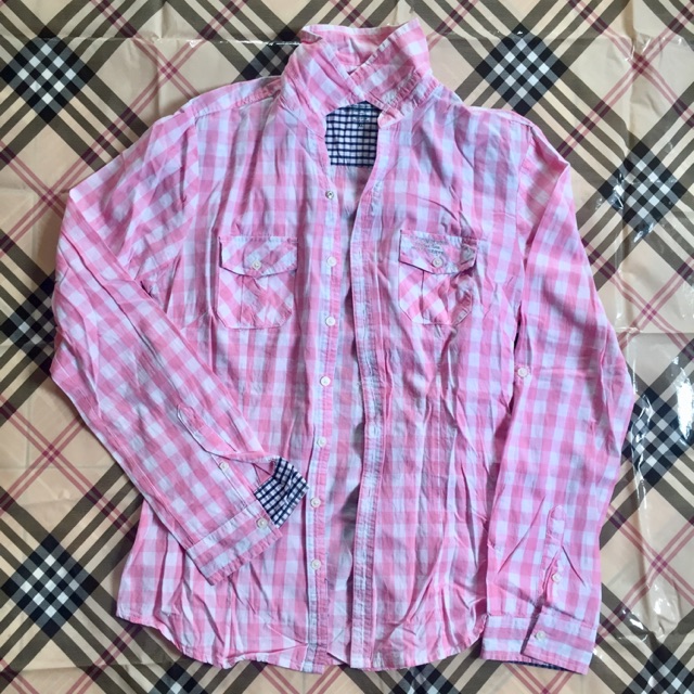 Áo somi nữ Blue Exchange size XL (used 1l)