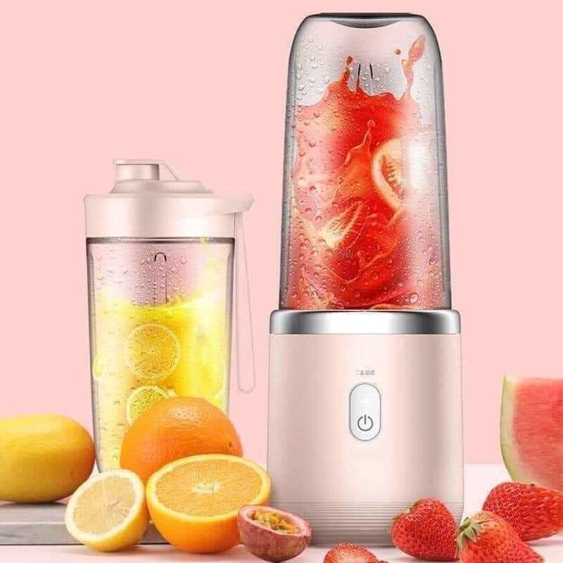 Máy Xay Sinh Tố Mini Cầm Tay 6 Lưỡi CHIGO 300ML Siêu Nhỏ Gọn - HÀNG NỘI ĐỊA TRUNG XỊN