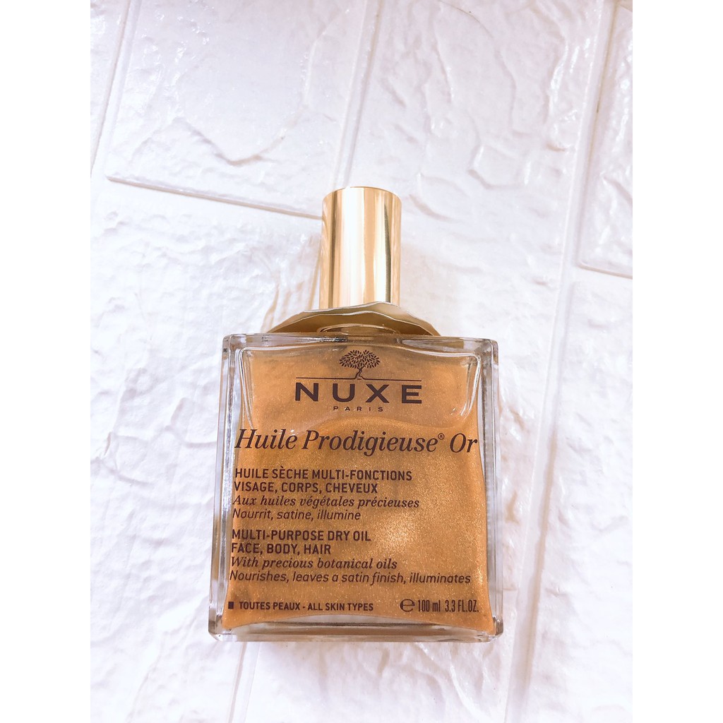 Dầu dưỡng đa năng Nuxe Huile Prodigieuse Florale cho mặt, tóc và body 100ml Ouibeaute