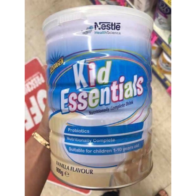 Sữa Kid esentials Úc 800g 1-10 tuổi
