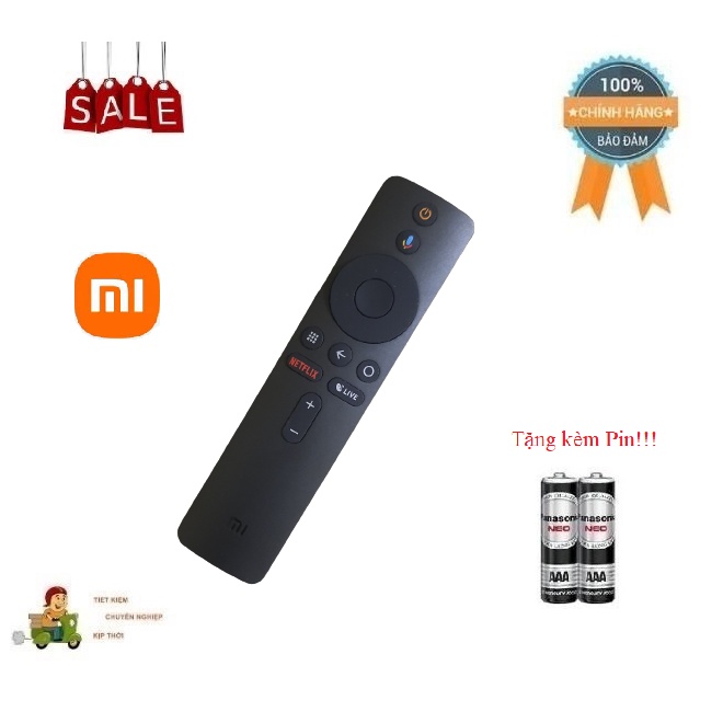 Remote Điều khiển giọng nói TV Xiaomi -Xiaomi MI Box S XMRM-006 MDZ-22-AB- Hàng mới chính hãng Tặng kèm Pin!