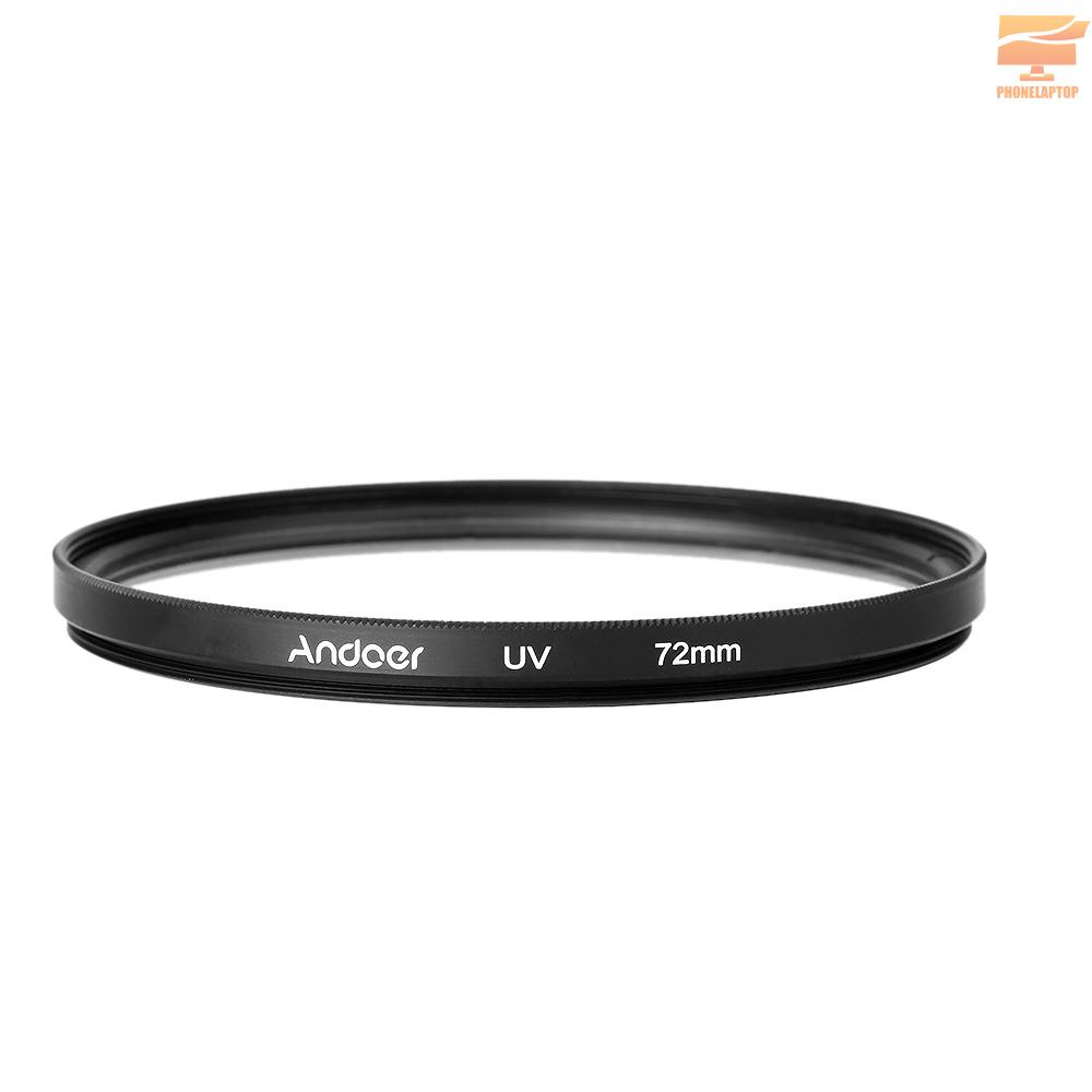 Bộ Kính Lọc Máy Ảnh Andoer 72mm Uv + Cpl + Nd8 Nd8 Cho Nikon Canon Pentax Sony Dslr