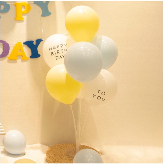 Combo 2 Bóng Bay Chữ Happy birthday to you Trang Trí Sinh Nhật, Tiệc Kỷ Niệm